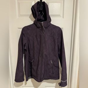 Free Country Women’s Purple All Weather Jacket, Large Purple Rain Jacket